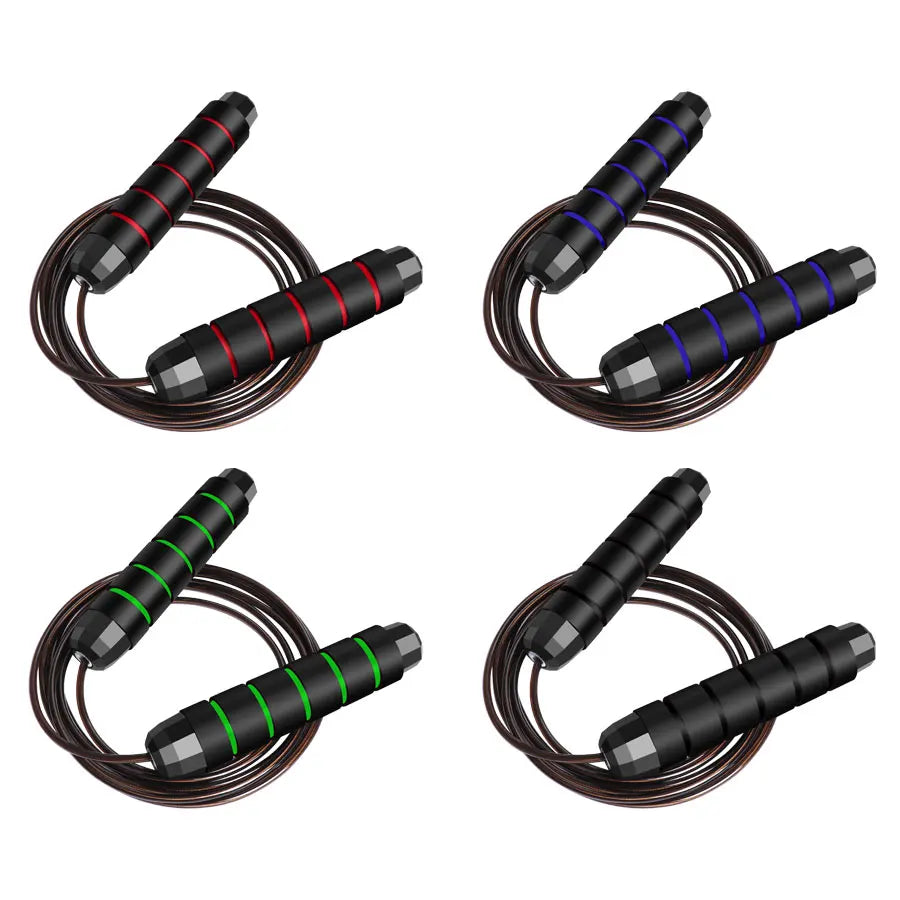 Steel Speed Jump Rope - Adjustable for Fitness & Training