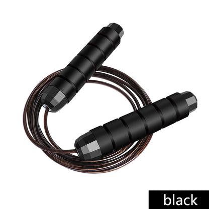 Steel Speed Jump Rope - Adjustable for Fitness & Training