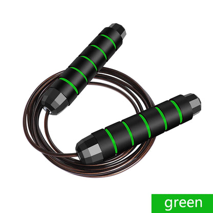 Steel Speed Jump Rope - Adjustable for Fitness & Training