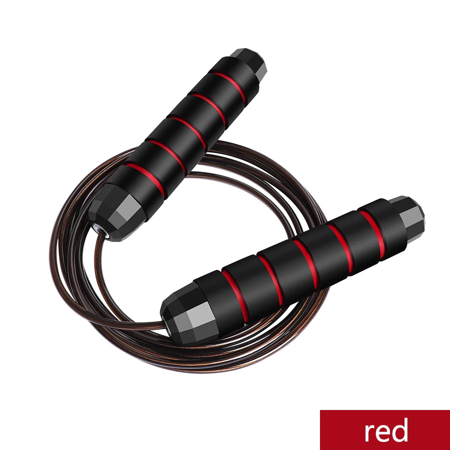 Steel Speed Jump Rope - Adjustable for Fitness & Training