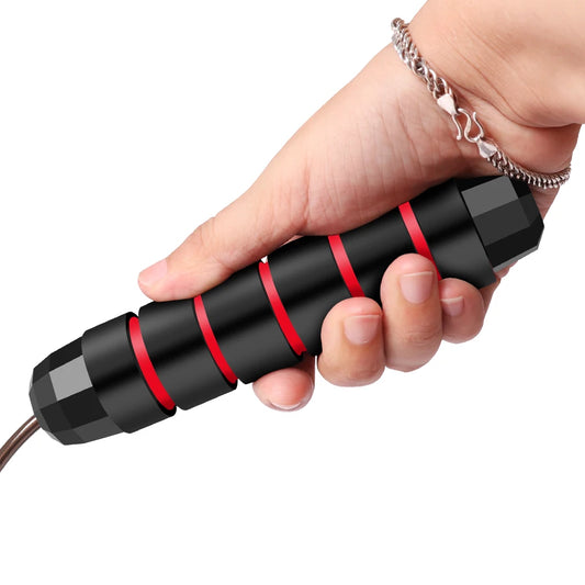 Steel Speed Jump Rope - Adjustable for Fitness & Training