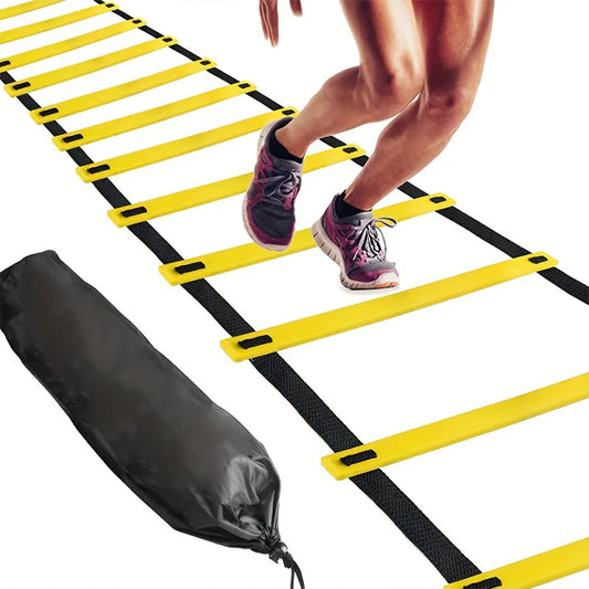 Agility Training Ladder with Nylon Straps – Speed, Flexibility, and Sports Performance Equipment