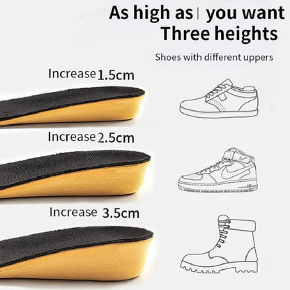 Invisible Height Boost Insoles for Men & Women