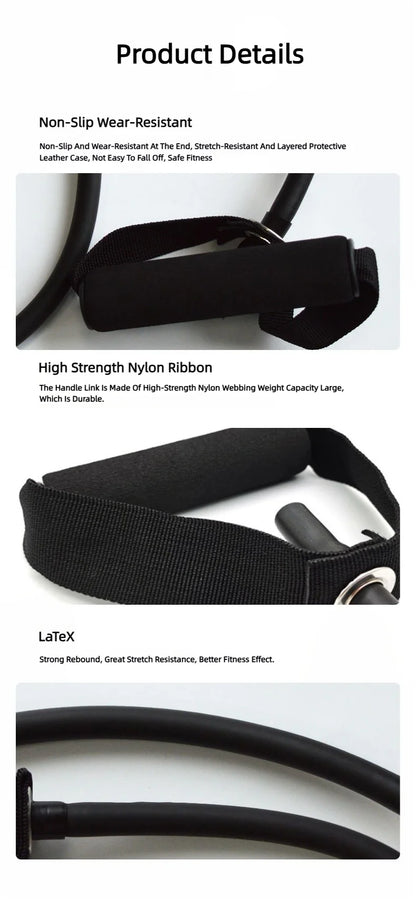 Bands with Handles - Strength Training Equipment for Home